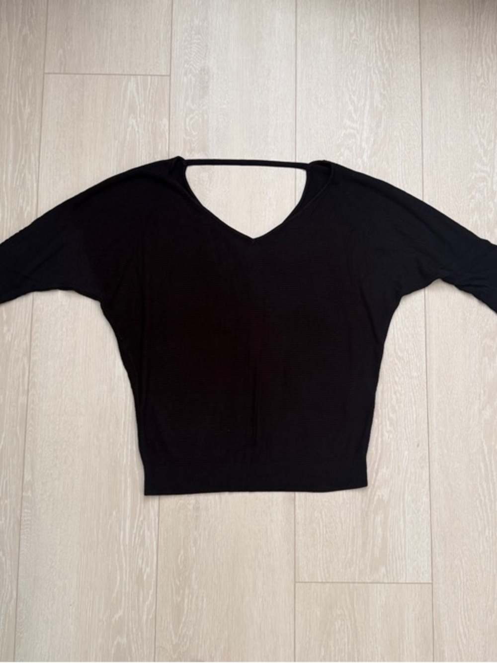 3/$10 Express Open Back Black Women's Top